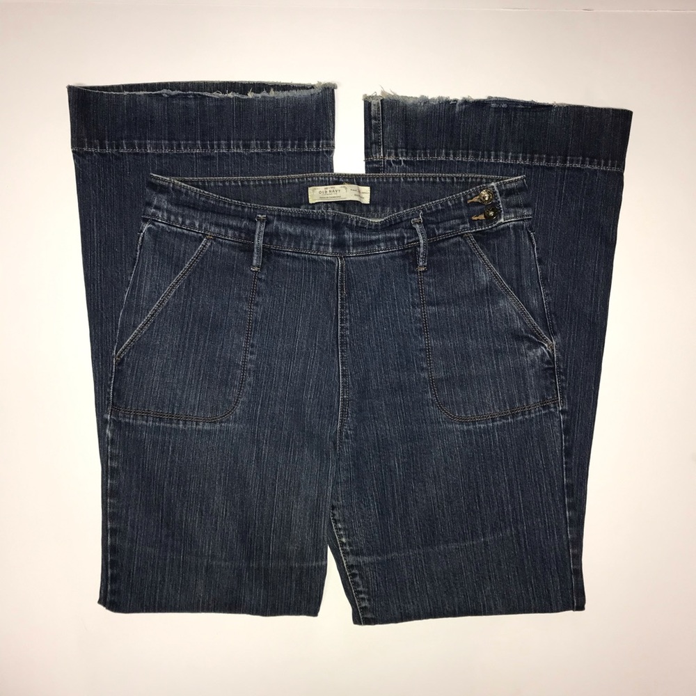 Old Navy Women’s 14 Highrise Stretch Wide Leg